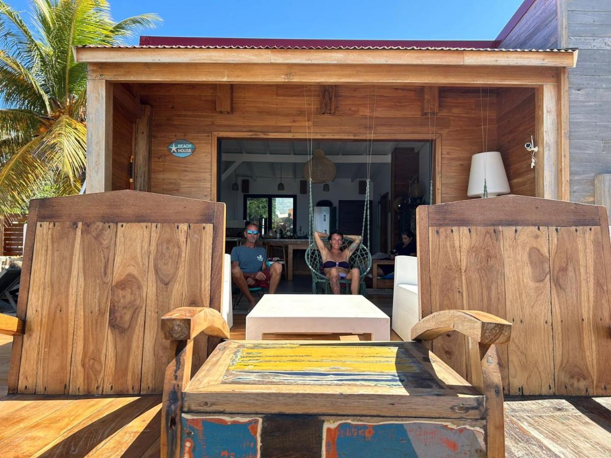Beach House A Terre De Haut Bagian luar foto